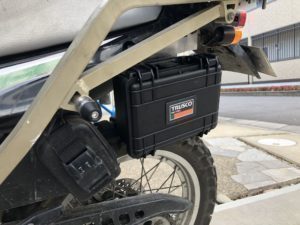 セロー250自作ツールボックス